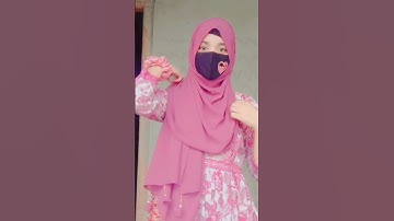 Hizab tutorial 🥰#shorts #youtubeshorts #shortvideo #youtube #feedshorts #trending #trendingshorts