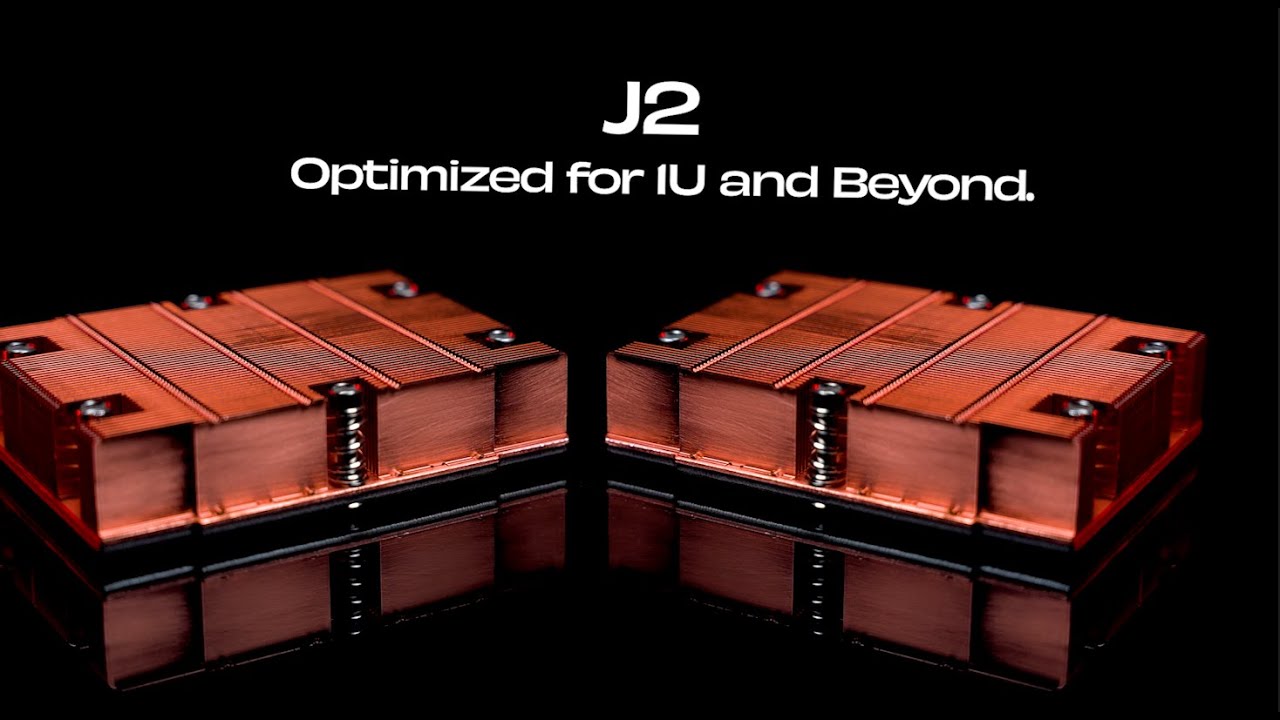 Dynatron J2 - Engineered for 1U servers and beyond.