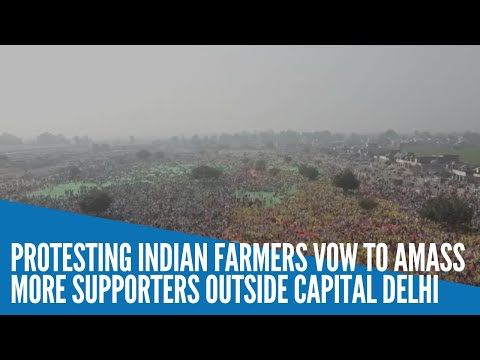 Protesting Indian farmers