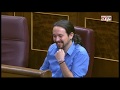 Pablo Iglesias llama 'delincuente' a Rajoy y el presidente le replica con Venezuela e Irán