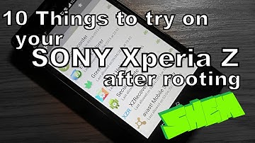 10 things to try after successfully rooting your Sony Xperia Z (root required)