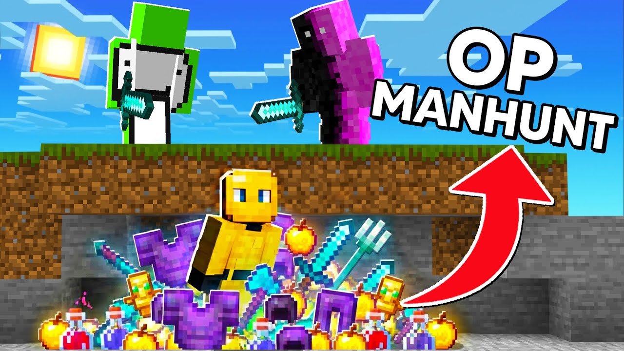 MINECRAFT MANHUNT BUT IT'S LIVE 24/7