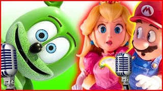 The Super Mario Bros. Movie: Mario x Peach | Gummy Bear Meme Song ( Cover )