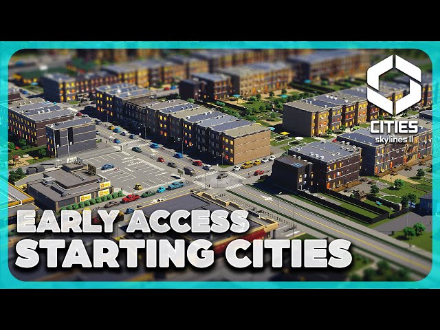 Cities Skylines 2 Gameplay - How to Start a New City Everyone
