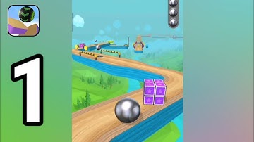 Going Balls - Gameplay Walkthrough Part 1 | Levels 1-20 (Android, iOS)