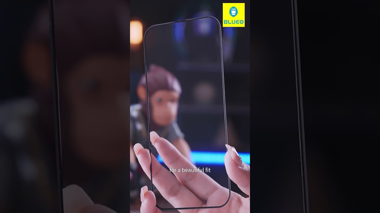 Blueo 3D Invisible Air Bag Anti-broken Tempered Glass