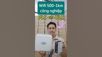 Wifi 500m đến 1km, kết nối PLC, HMI, CCTV không dây tầm xa 2.4Ghz #shorts #moxavietnam