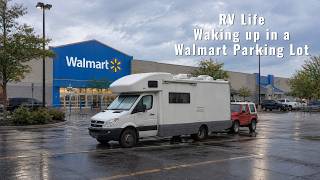 RV Life | Waking Up in a Walmart Parking Lot & Sleeping at Cracker Barrel