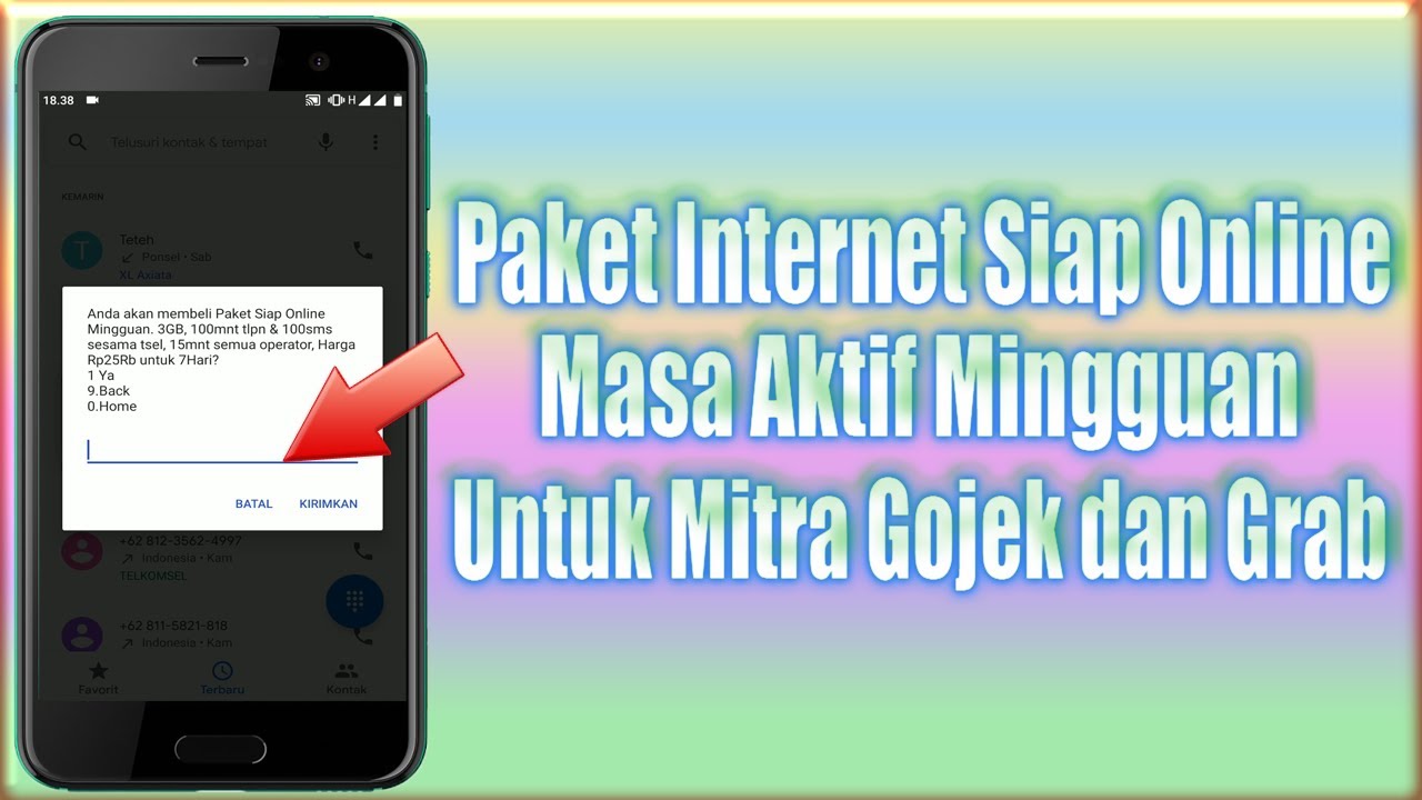 Daftar Paket Internet Siap Online Telkomsel Mingguan Untuk Driver Gojek Dan Grab Youtube