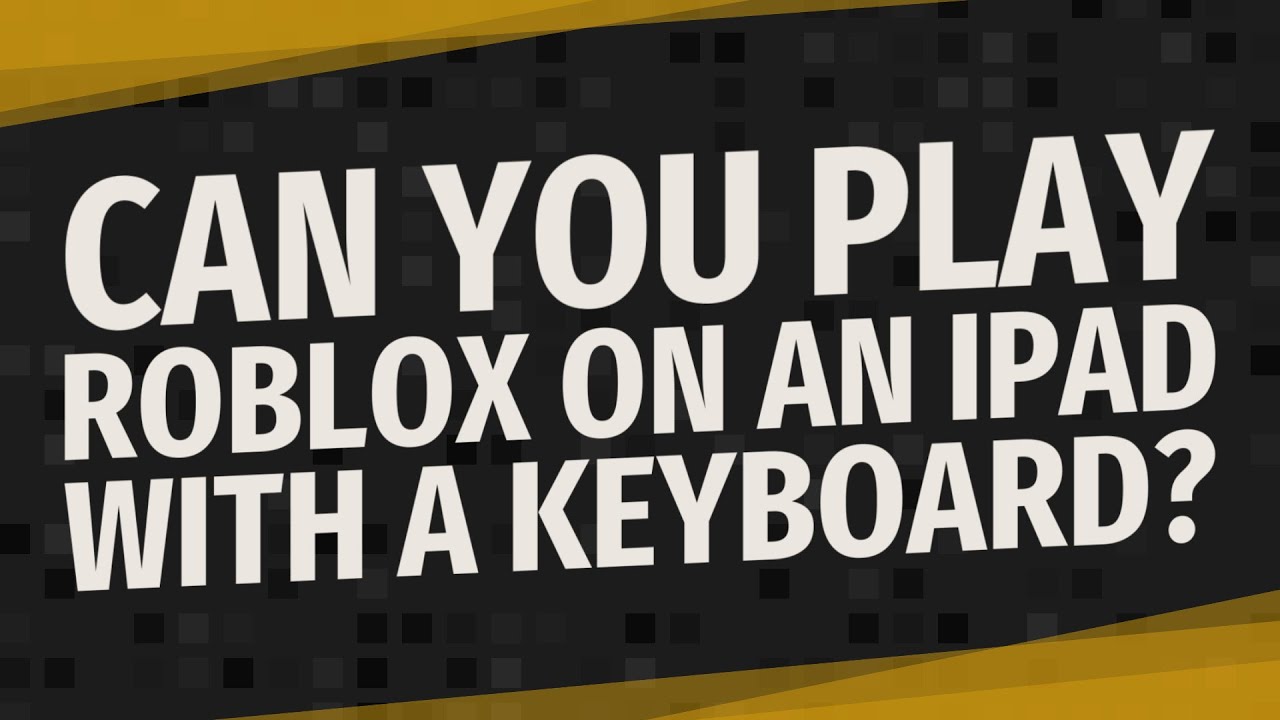 How to play roblox with a bluetooth keyboard on iphone 