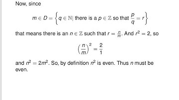 There is no rational number whose square is two.