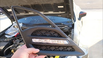 Scion Frs day time running lights install!!! (Made easy)