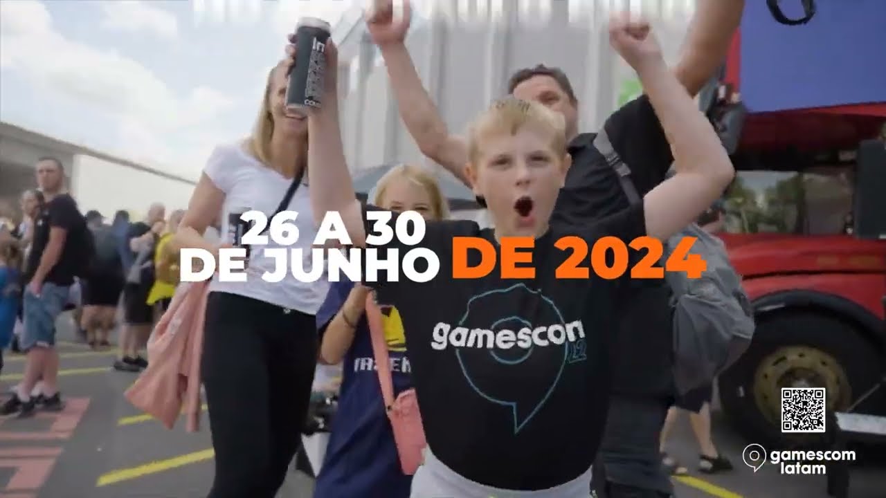 gamescom latam  26 a 30 de junho, no São Paulo Expo