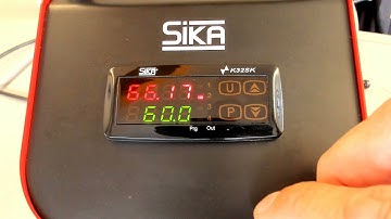 SIKA TP Solid // Setpoint & operating menu