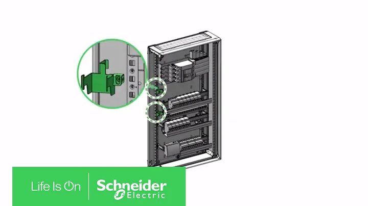 How to Install Acti9 VDIS Vertical Distribution Blocks 125A in Prisma Enclosure | Schneider Electric