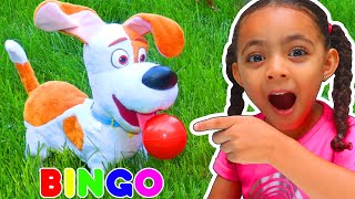 Bingo Song + The Play Ground Song | More Nursery Rhymes and Kids Songs