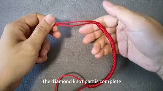 Diamond Knot Bracelet