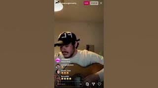 Rex Orange County singing untitled on Instagram live !