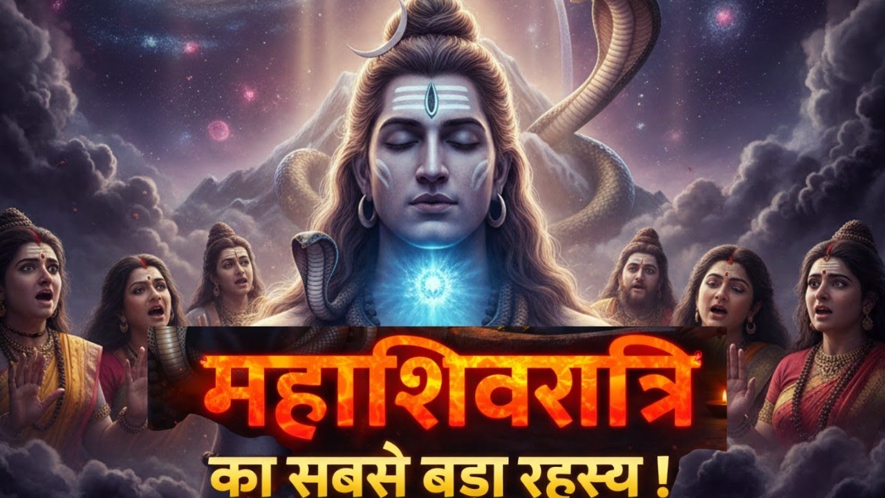 🙏भोलेनाथ की करुणा: नीलकंठ से महादेव तक 🔱| #shiv #mahashivratri #viralvideo 