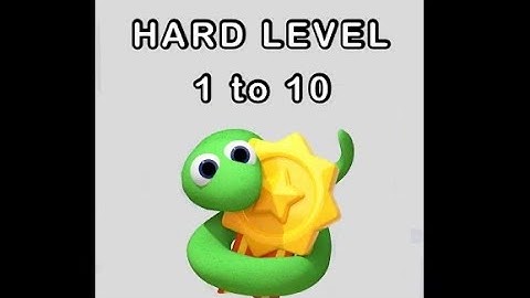 Tangled Snakes HARD LEVEL 1, 2, 3, 4, 5, 6, 7, 8, 9, 10 SOLVED!