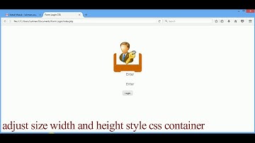 Make Form Login Website with CSS Style Dreamweaver CS6