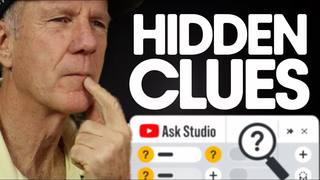 YouTube Ask Studio: Скрытые алгоритмические подсказки, о которых никто не говорит.