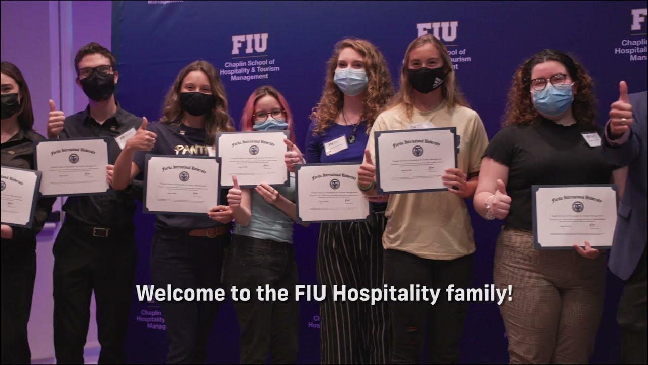 FIU Hospitality Freshman Pinning Ceremony Class of 2024 & 2025 YouTube
