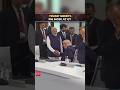 WATCH: Trump rises to greet PM Modi with a handshake at the G7 Summit