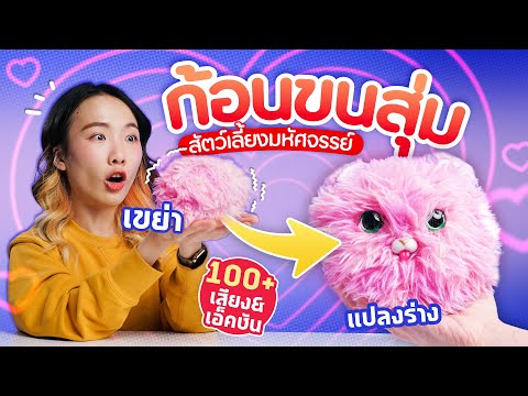 ซอฟรีวิว: สัตว์เลี้ยงนุ่มฟู ร้องได้ เต้นได้ สกิล 100 แบบ!【Fur Fluffs Interactive Pet】