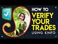 How To Verify Your Trades Using Kinfo