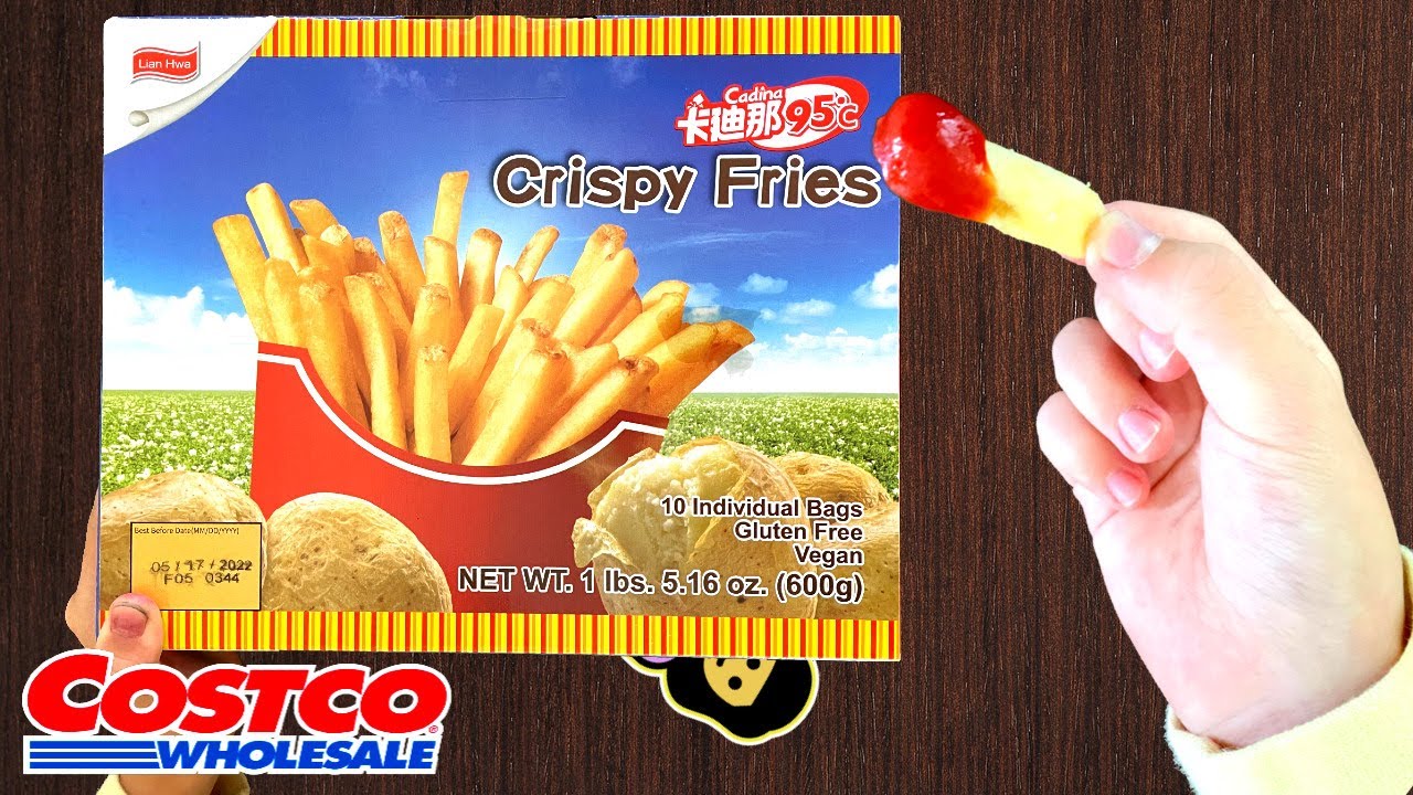 🇹🇼 Lian Hwa Cadina Crispy Fries Salted Flavor 🥔 🍟 Costco Product
