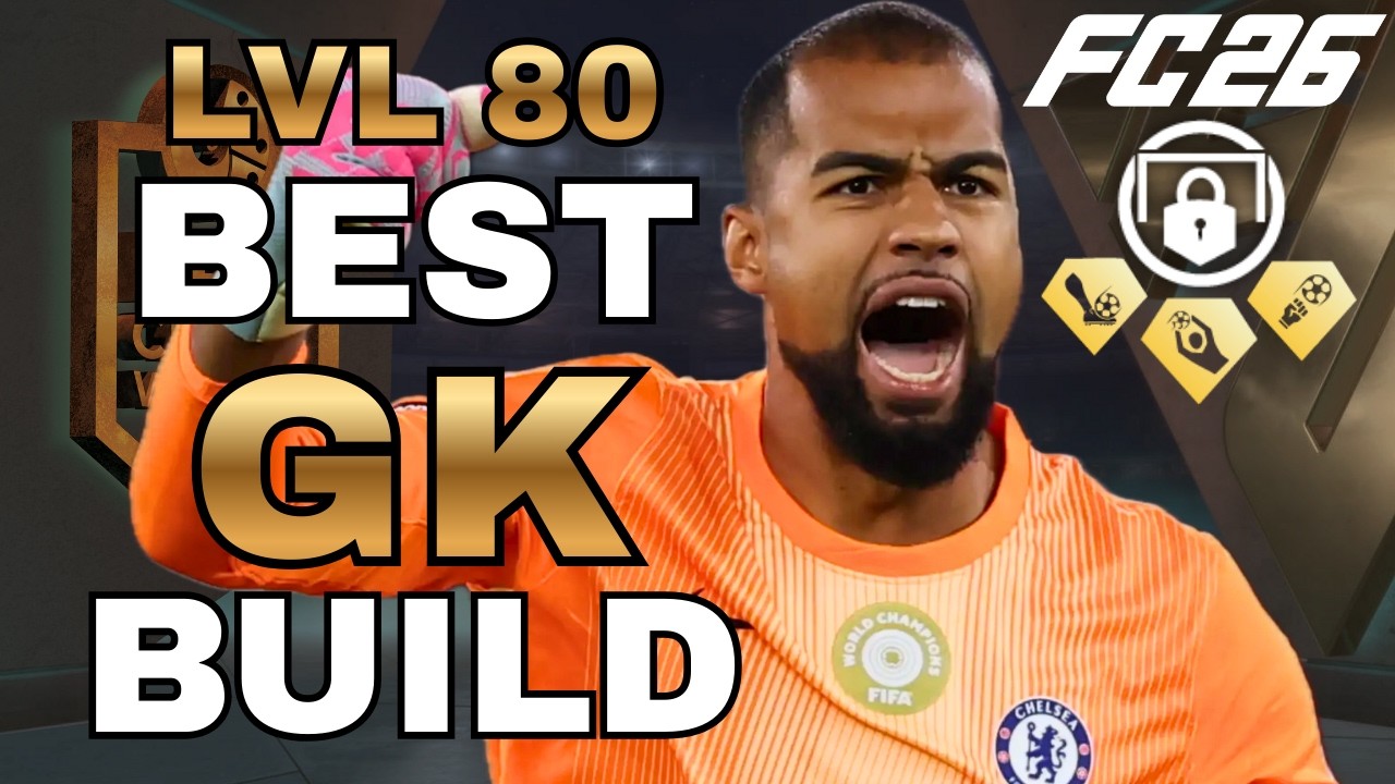 ЛУЧШИЙ ВАРИАНТ СБОРКИ ВРАТАРЯ *МАКСИМАЛЬНЫЙ УРОВЕНЬ 80* | EAFC 26 ПРОФЕССИОНАЛЬНЫЕ КЛУБНЫЕ СБОРКИ