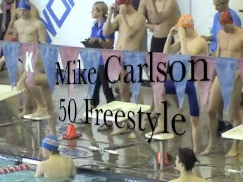 Mike Carlson 50 Free @ Cherry Creek Invitational 2...