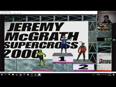 Jeremy Mcgrath supercross 2000 indoor series Speedrun 32:36.99