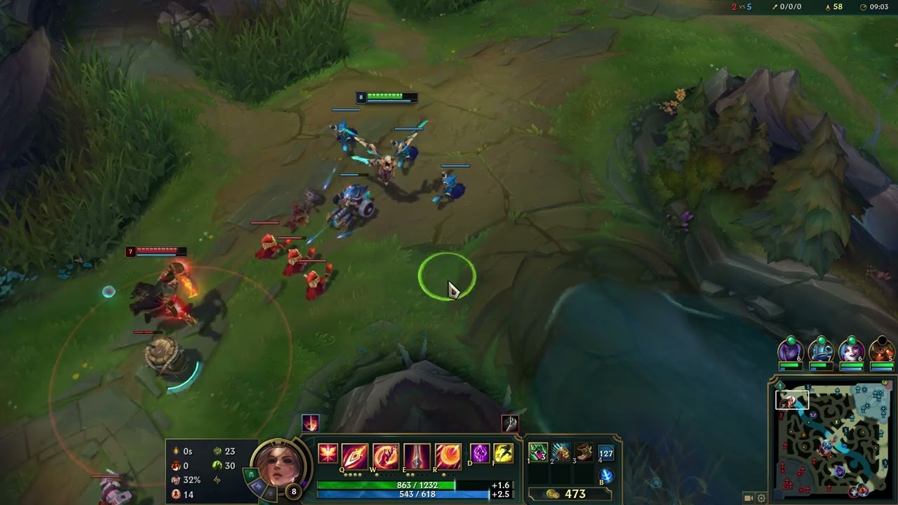 League of Legends # Kayle vs Gangplank(Top)