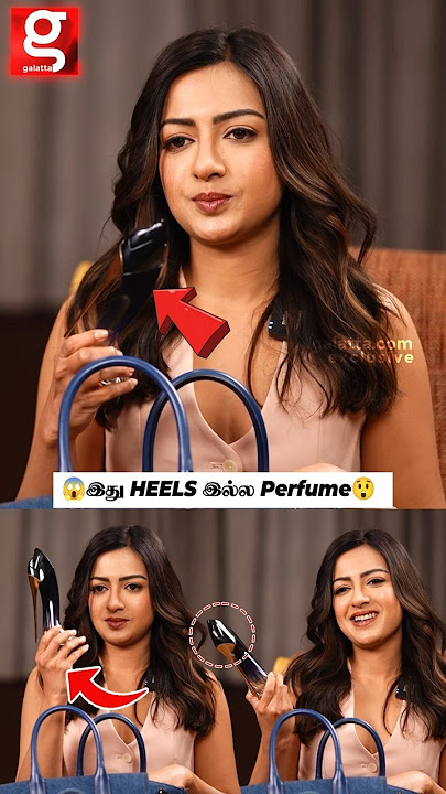 Catherine Tresa😱இது Heels கிடையாது Perfume-ஆ...