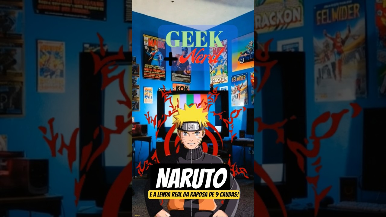 🔥 Naruto e a Lenda REAL da Raposa de 9 Caudas! #shorts - YouTube