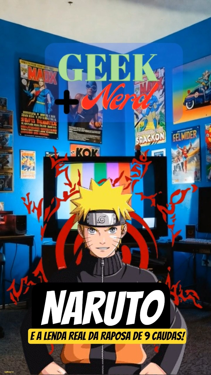 🔥 Naruto e a Lenda REAL da Raposa de 9 Caudas! #shorts - YouTube