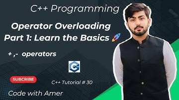 C++ Operator Overloading Part 1: Learn the Basics 🚀