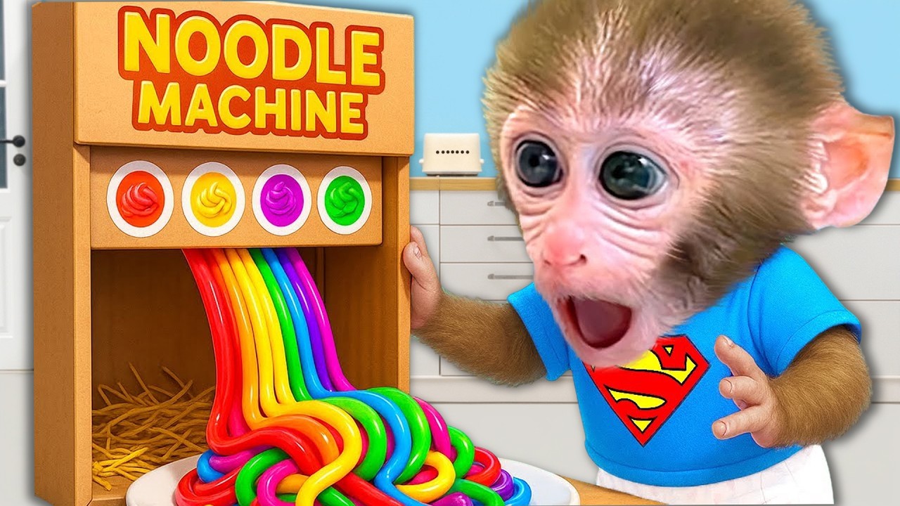 Singe Bon Bon en allant acheter des fruits, il rencontre une situation dangereuse