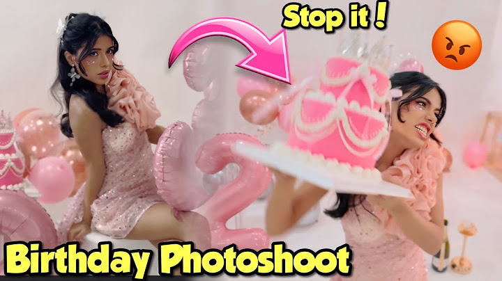 I did my Birthday photoshoot in thailand but something happened…
