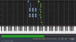 Video thumbnail of "F. Burgmuller - Ballade - Piano Tutorial (50% Speed) by PlutaX"