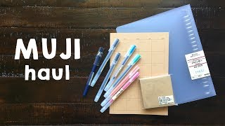 MUJI Haul