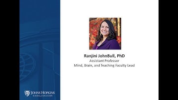 Webinar: Johns Hopkins School of Education | Mind, Brain, and Teaching