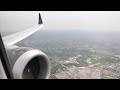 Air Canada Boeing 737 MAX 8 Cloudy Landing at Toronto Pearson | YUL-YYZ