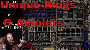Hyped For D2R - Unique Rings & Amulets