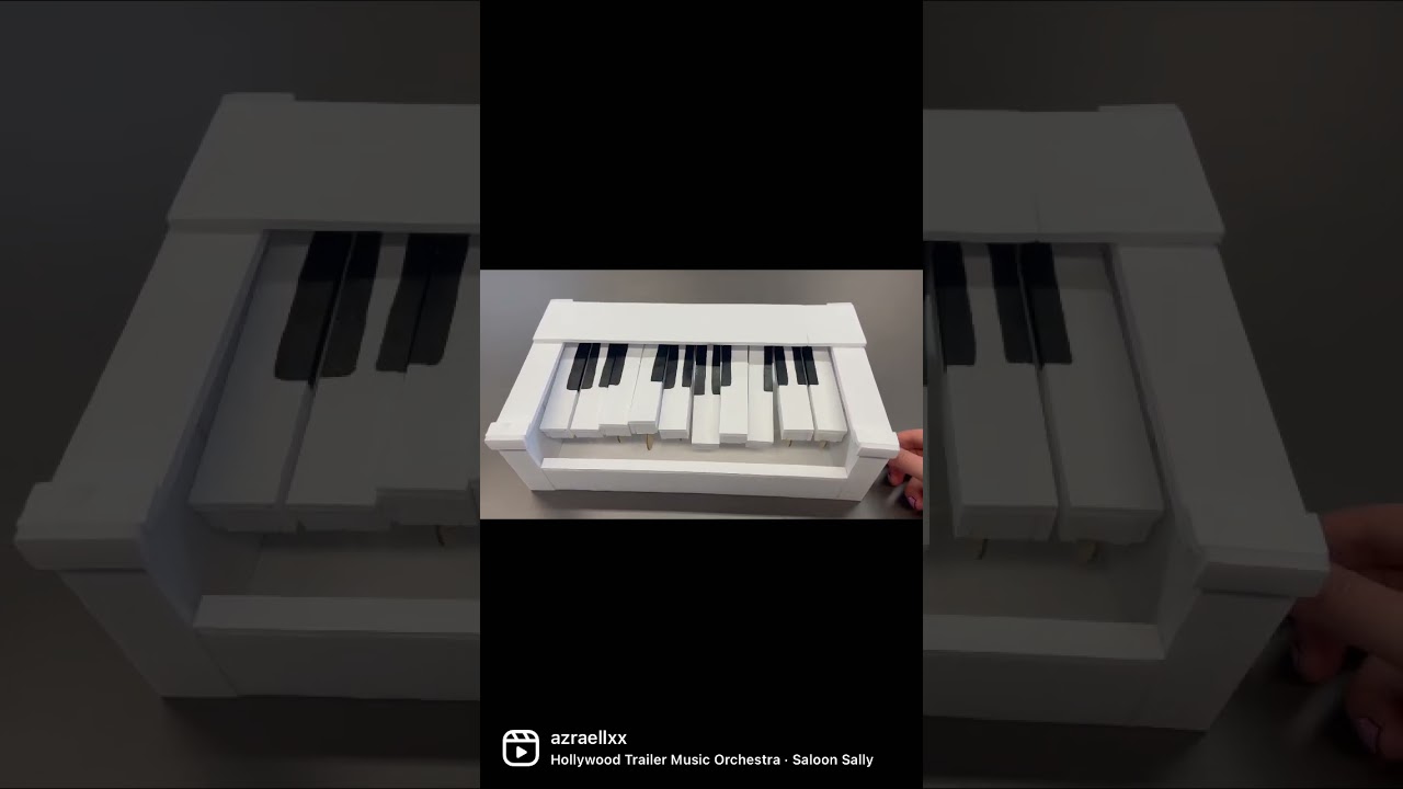 My mechanical piano prototype