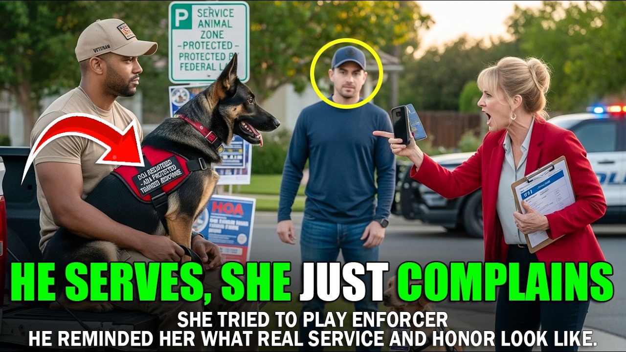 Karen Called 911 on My Cousin’s Service Dog— He’s DOJ Registered and Trained for Veterans Like Him