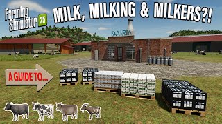 A GUIDE TO… NEW MILK ANIMALS AND PRODUCTS ON FARMING SIMULATOR 25?! screenshot 4