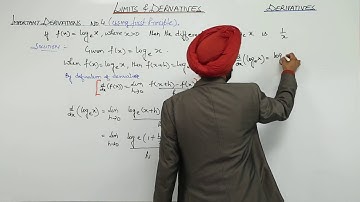 Best Free Topic l ICSE l CLASS 11 l MATH l DIFFERENTIATION l Important derivation l L18